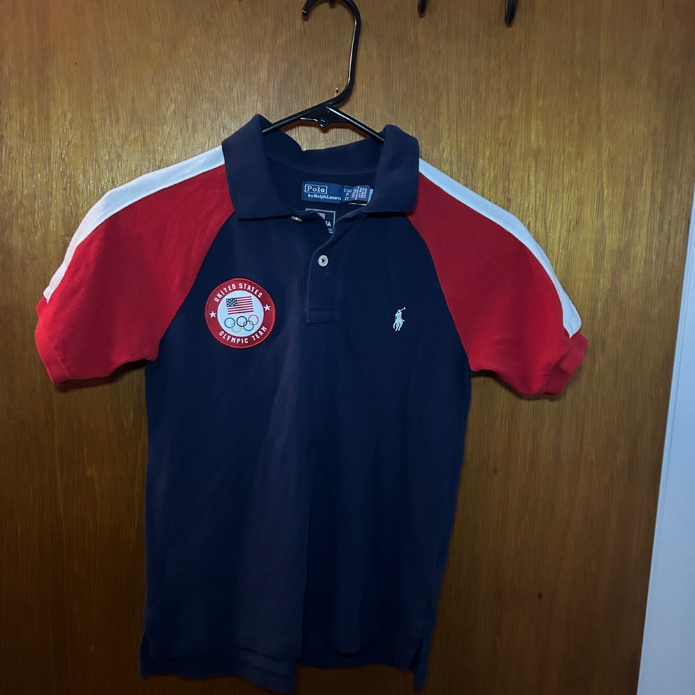 Polo by Ralph Lauren Kids Navy and Red Polo Shirt